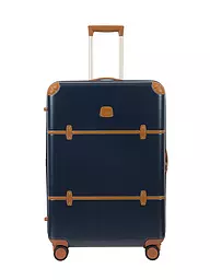BRICS | Trolley "Bellagio" 76cm (Blu/Tabacco) | Blu