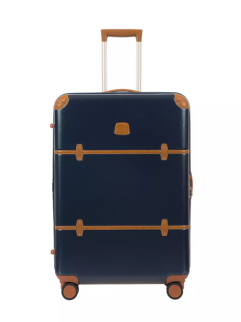 BRICS | Trolley "Bellagio" 76cm (Blu/Tabacco) | Blu