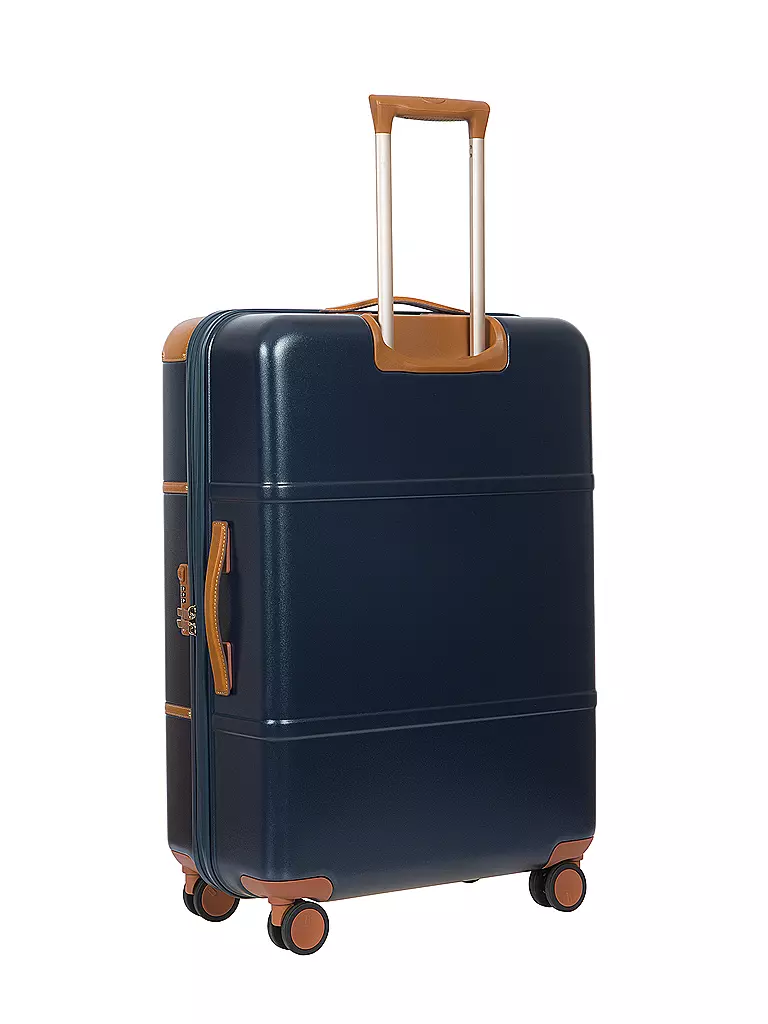 BRICS | Trolley "Bellagio" 76cm (Blu/Tabacco) | Blu