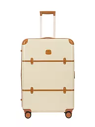 BRICS | Trolley "Bellagio" 76cm (Blu/Tabacco) | Crema
