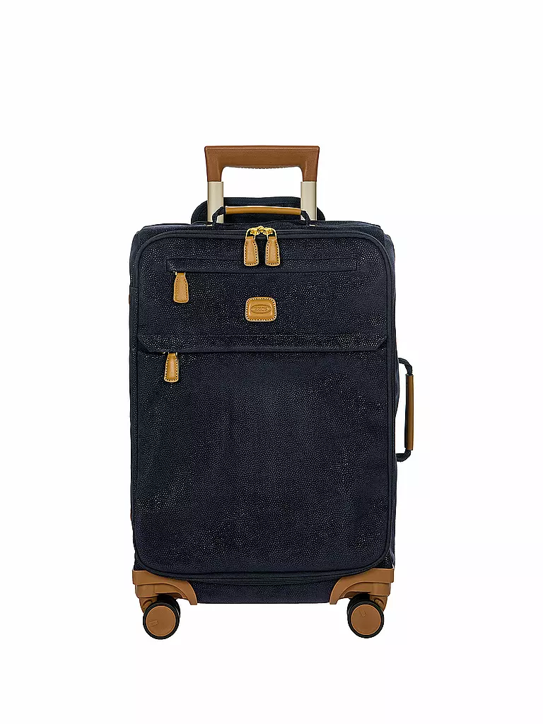 BRICS | Trolley da cabina Life morbido 55 cm | Blu