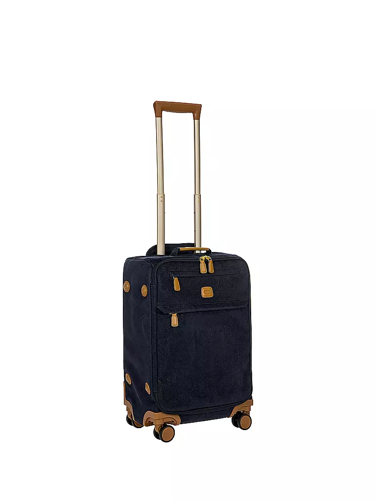 BRICS | Trolley da cabina Life morbido 55 cm | Blu