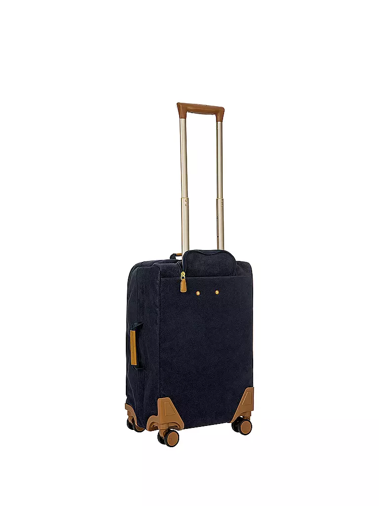 BRICS | Trolley da cabina Life morbido 55 cm | Blu