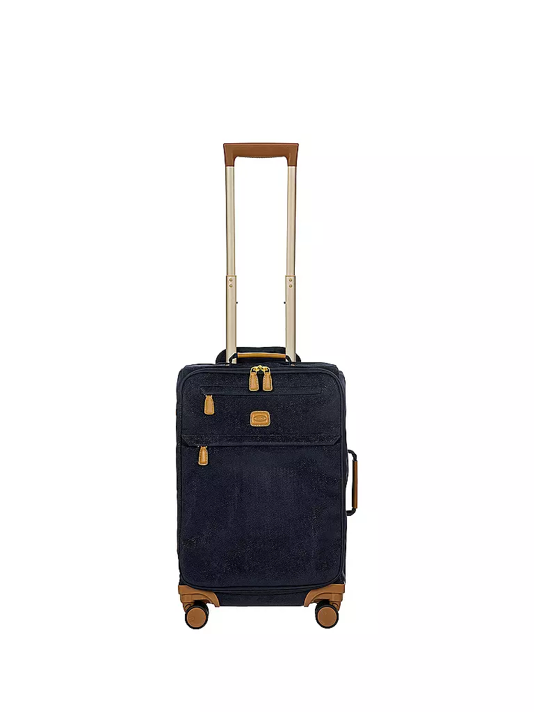 BRICS | Trolley da cabina Life morbido 55 cm | Blu