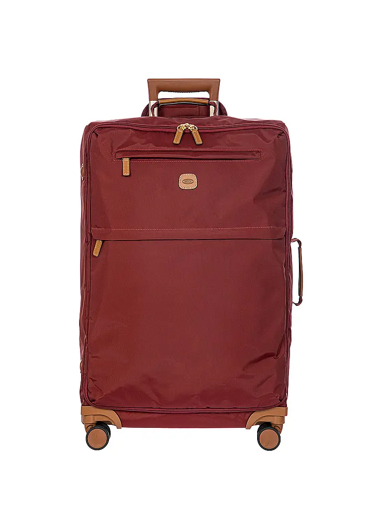 BRICS | Trolley morbido X-TRAVEL 71cm Bordeaux | Rosso scuro