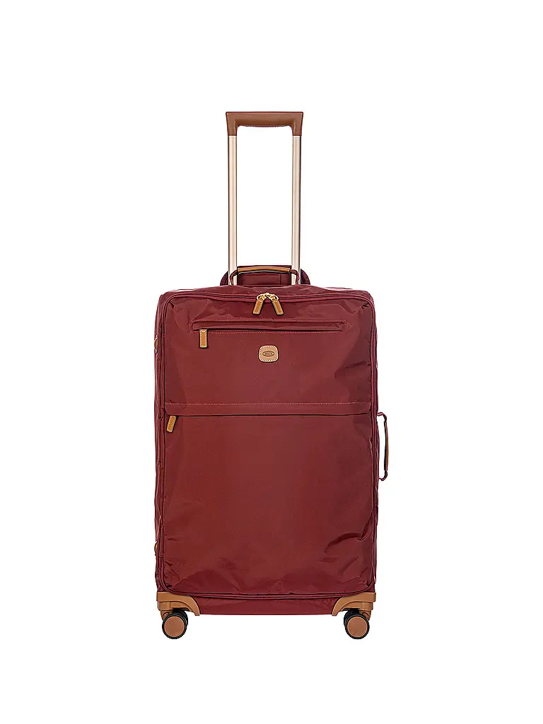 BRICS | Trolley morbido X-TRAVEL 71cm Bordeaux | Rosso scuro