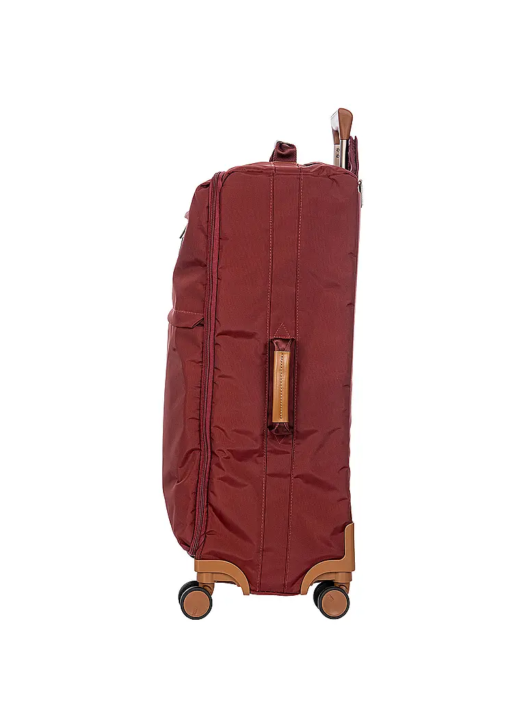 BRICS | Trolley morbido X-TRAVEL 71cm Bordeaux | Rosso scuro