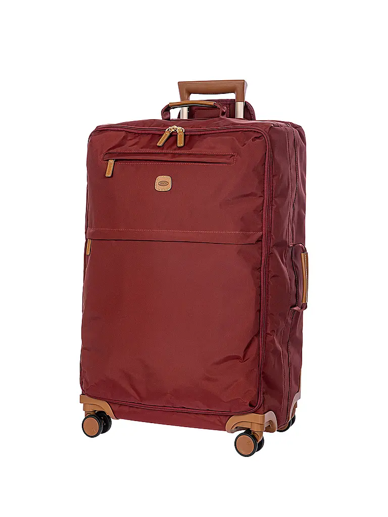 BRICS | Trolley morbido X-TRAVEL 71cm Bordeaux | Rosso scuro