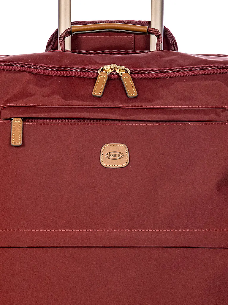 BRICS | Trolley morbido X-TRAVEL 71cm Bordeaux | Rosso scuro
