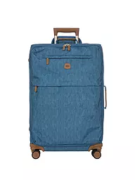 BRICS | Trolley morbido X-TRAVEL 71cm Jeans | Blu