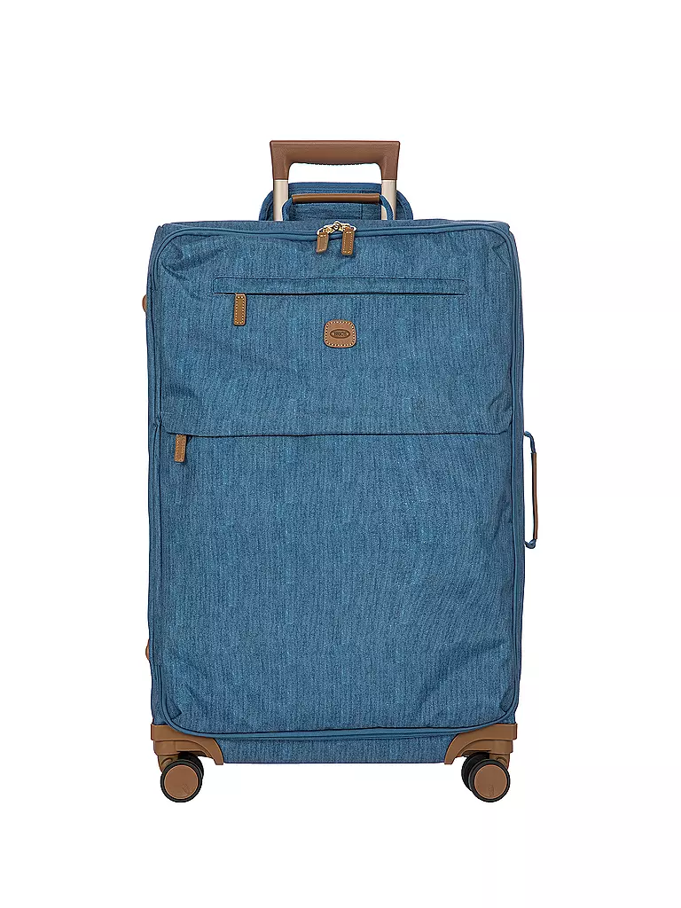 BRICS | Trolley morbido X-TRAVEL 71cm Jeans | Blu
