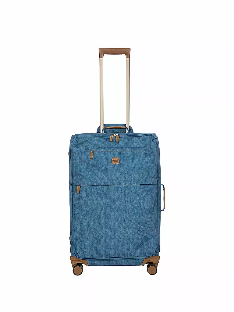BRICS | Trolley morbido X-TRAVEL 71cm Jeans | Blu