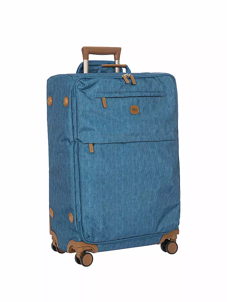 BRICS | Trolley morbido X-TRAVEL 71cm Jeans | Blu