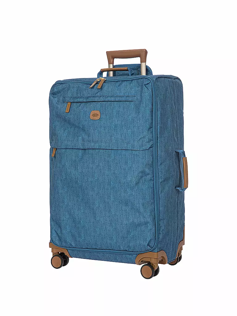 BRICS | Trolley morbido X-TRAVEL 71cm Jeans | Blu