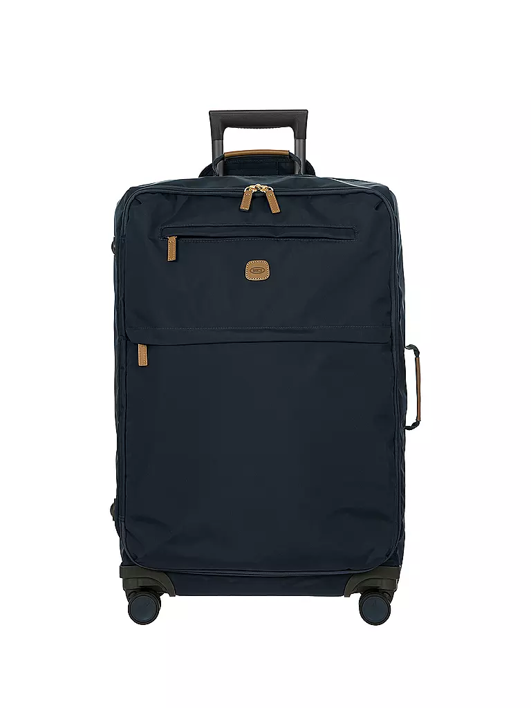 BRICS | Trolley morbido X-TRAVEL 71cm Oceano | Blu scuro