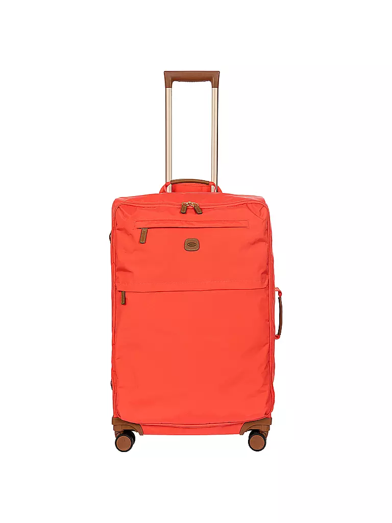 BRICS | Trolley morbido X-TRAVEL 71cm Papavero / Poppy | Arancione