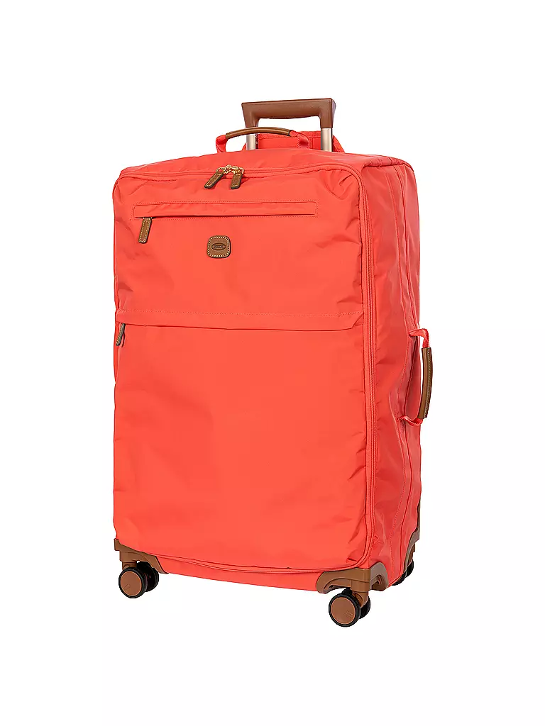 BRICS | Trolley morbido X-TRAVEL 71cm Papavero / Poppy | Arancione