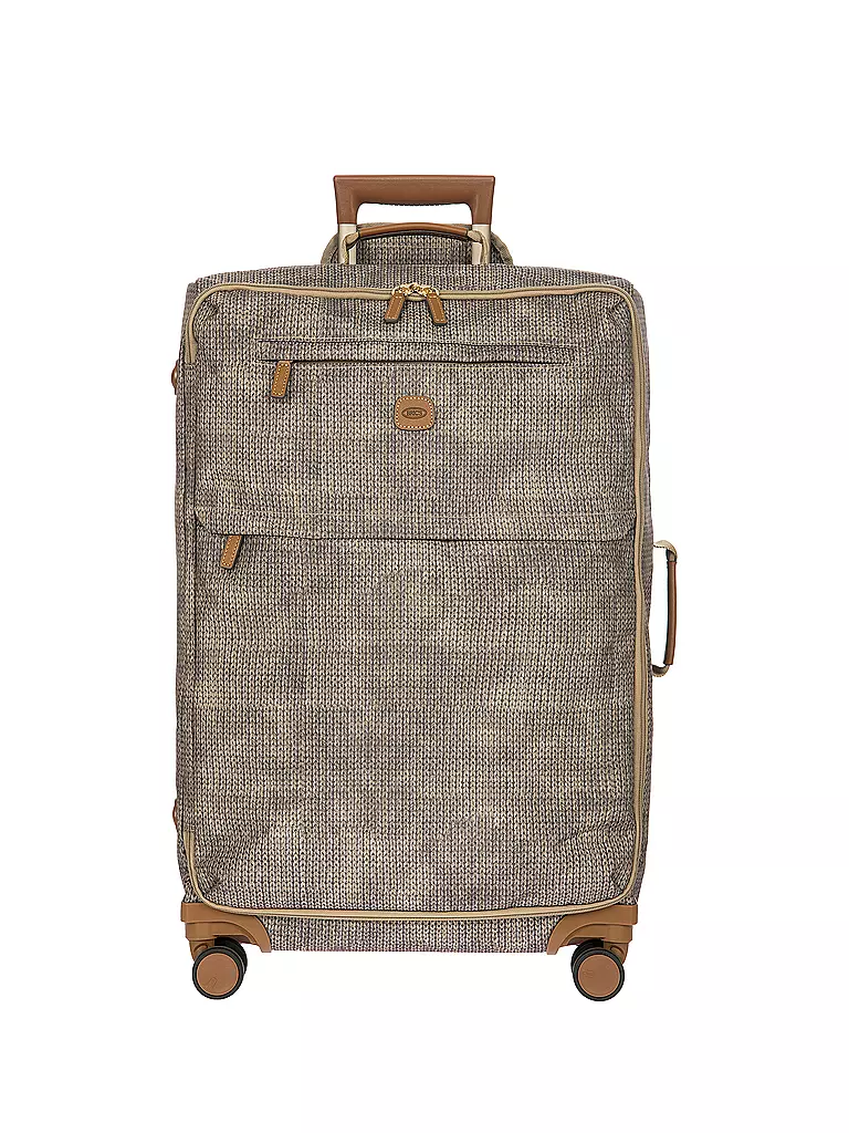 BRICS | Trolley morbido X-TRAVEL 71cm Wool Nut | Marrone chiaro