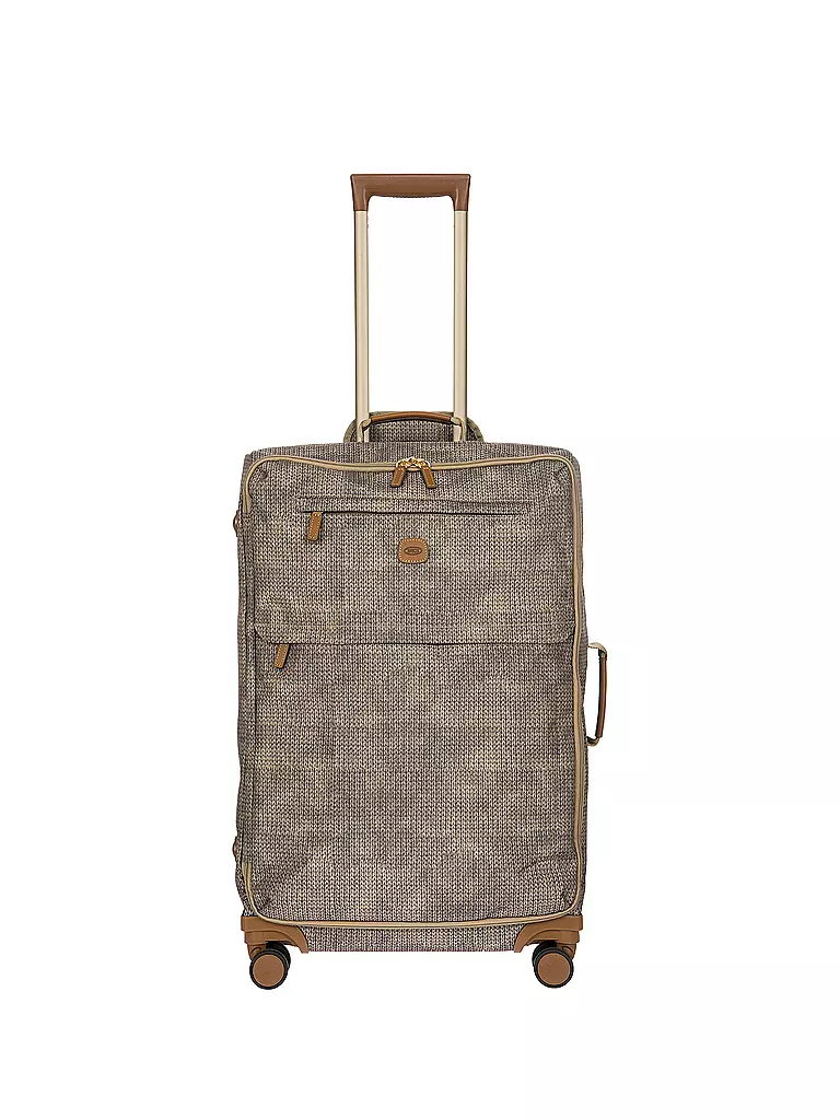 BRICS | Trolley morbido X-TRAVEL 71cm Wool Nut | Marrone chiaro
