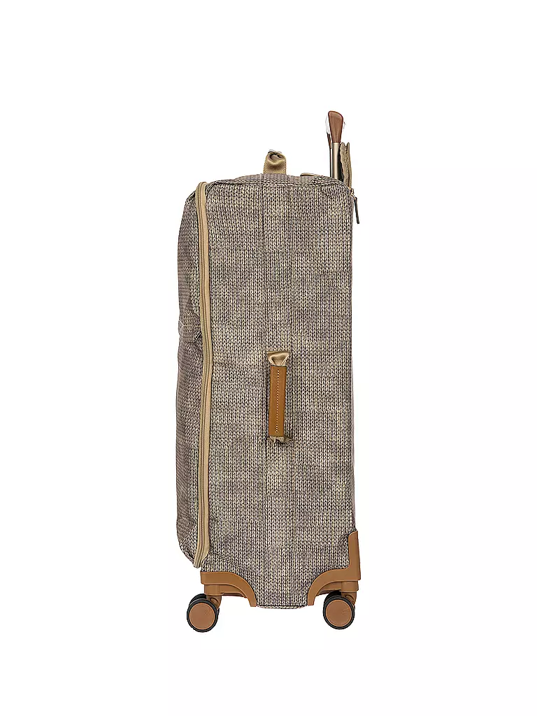 BRICS | Trolley morbido X-TRAVEL 71cm Wool Nut | Marrone chiaro