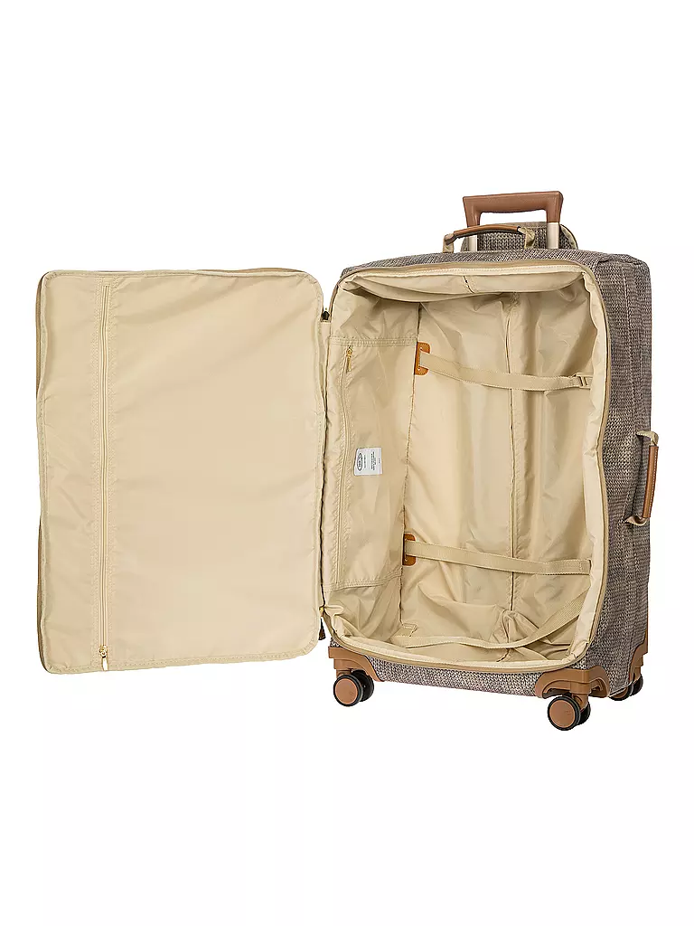 BRICS | Trolley morbido X-TRAVEL 71cm Wool Nut | Marrone chiaro