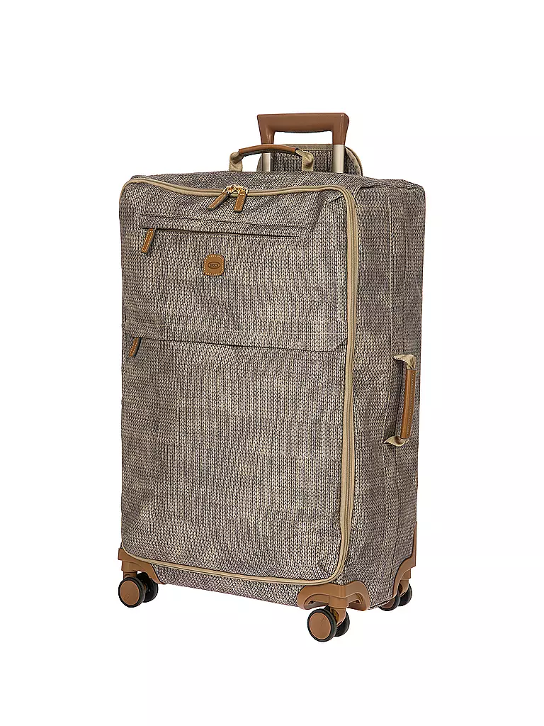 BRICS | Trolley morbido X-TRAVEL 71cm Wool Nut | Marrone chiaro