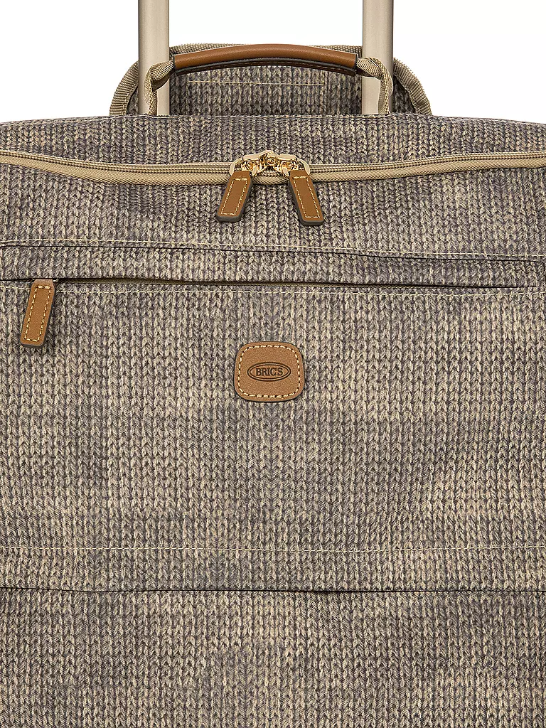 BRICS | Trolley morbido X-TRAVEL 71cm Wool Nut | Marrone chiaro