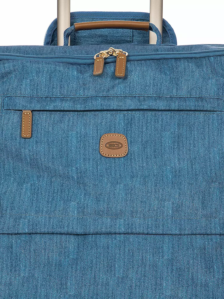 BRICS | Trolley weich X-TRAVEL 71cm Jeans | Blu