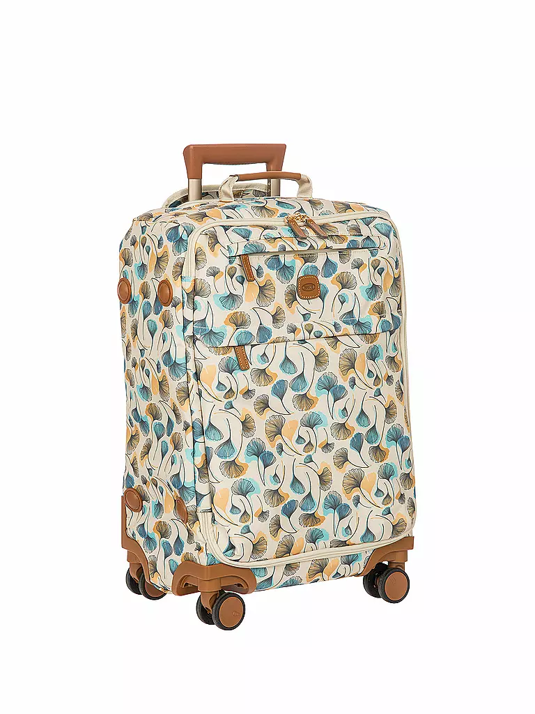 BRICS | Trolley X Travel 55cm Flowers Fiori | Beige