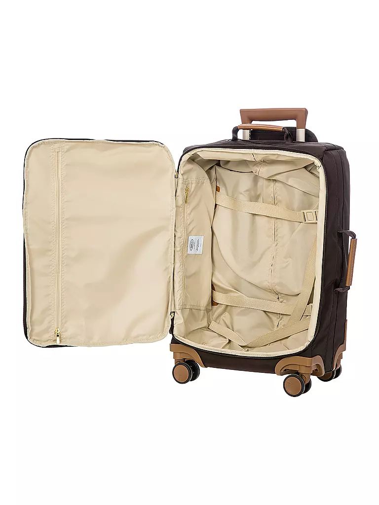 BRICS | Trolley X Travel 55cm Marrone | Marrone