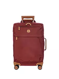 BRICS | Trolley X Travel 55cm Marrone | Rosso scuro