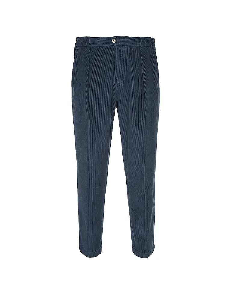 BRIGLIA | Pantaloni in velluto a coste PORTOBELLO | Blu scuro