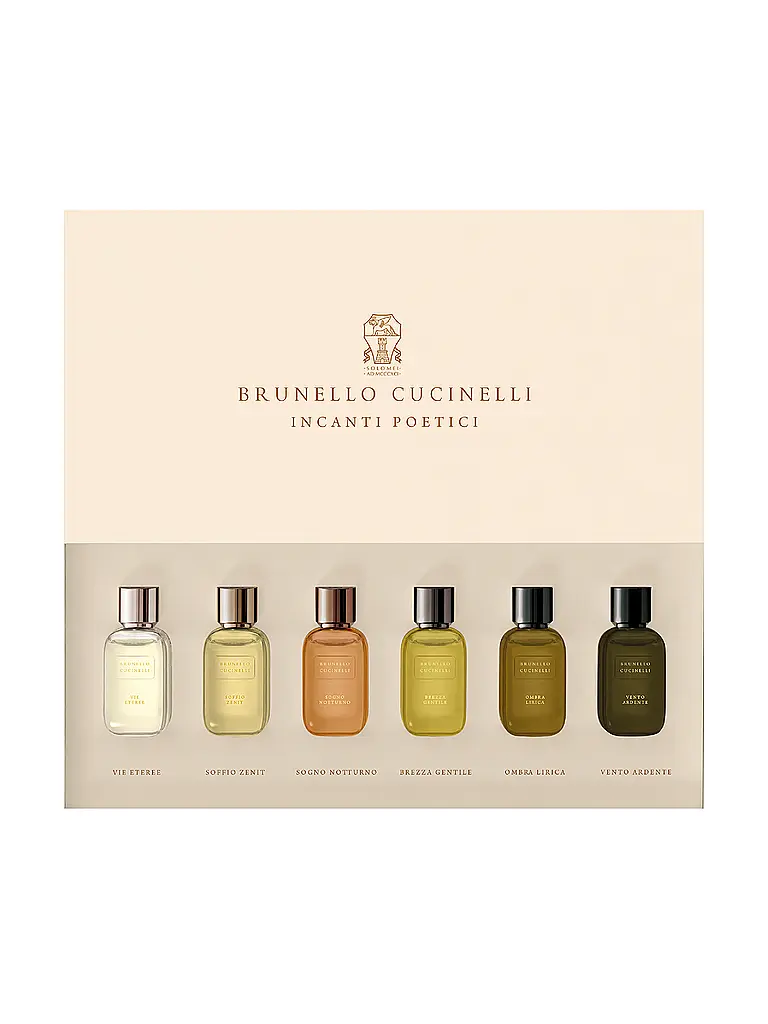 BRUNELLO CUCINELLI | Cofanetto Regalo - Incanti Poetici Miniature Parfum Collection 6x5ml | Senza colore