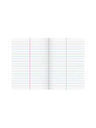 BRUNNEN VERLAG | Quaderno A5 Righe 10 mm 20 Fogli con Linea Centrale