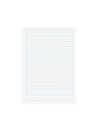 BRUNNEN VERLAG | Fogli a righe per raccoglitore ad anelli, 50 fogli con cornice