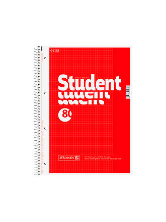 BRUNNEN VERLAG | Brunnen Collegeblock A4 con spirale, 80 fogli