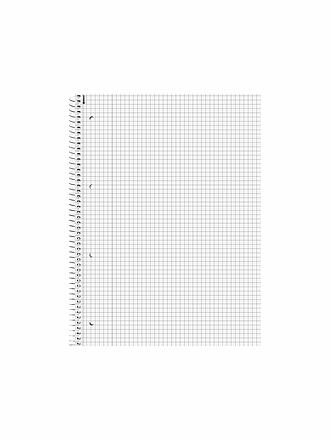 BRUNNEN VERLAG | Blocco appunti A4 - a quadretti