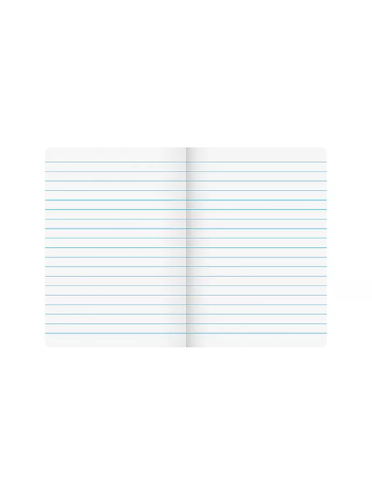 BRUNNEN VERLAG | Quaderno A5 Righe 10mm 40 Fogli | Senza colore