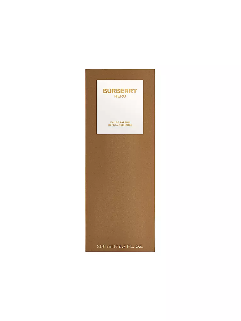 BURBERRY | Hero Eau de Parfum RICARICA 200ml | Senza colore