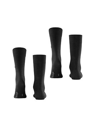 BURLINGTON | Calzini da uomo EVERYDAY confezione da 2 pz. 40-46 nero