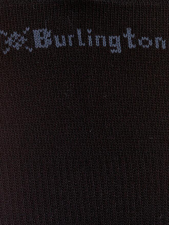 BURLINGTON | Calzini sneaker da donna confezione da 2 EVERYDAY 36-41 nero