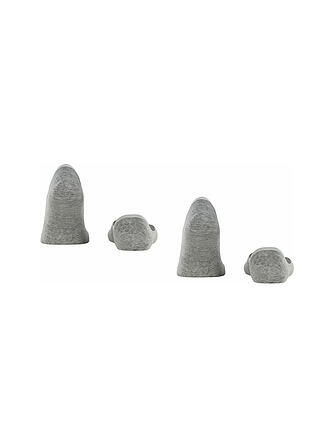 BURLINGTON | Füsslinge da uomo EVERYDAY, confezione da 2, grigio chiaro