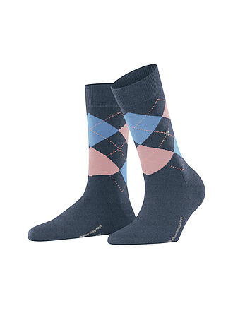 BURLINGTON | Calze da donna MARYLEBONE 36-41 blu scuro mel