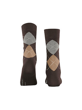 BURLINGTON | Calze da donna MARYLEBONE 36-41 marrone scuro