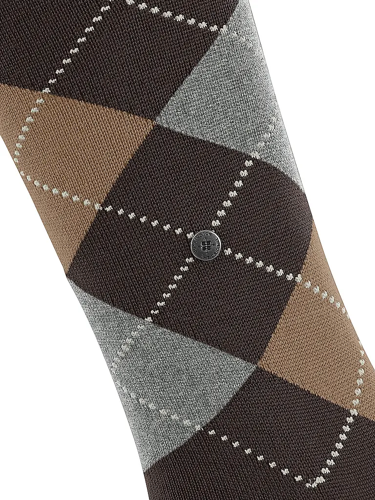 BURLINGTON | Calze al ginocchio da donna MARYLEBONE marrone scuro | 