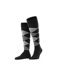 BURLINGTON | Calze al ginocchio da uomo EDINBURGH 40-46 nere | Nero