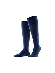 BURLINGTON | Calze al ginocchio da uomo LEEDS 40-46 nere | Blu scuro