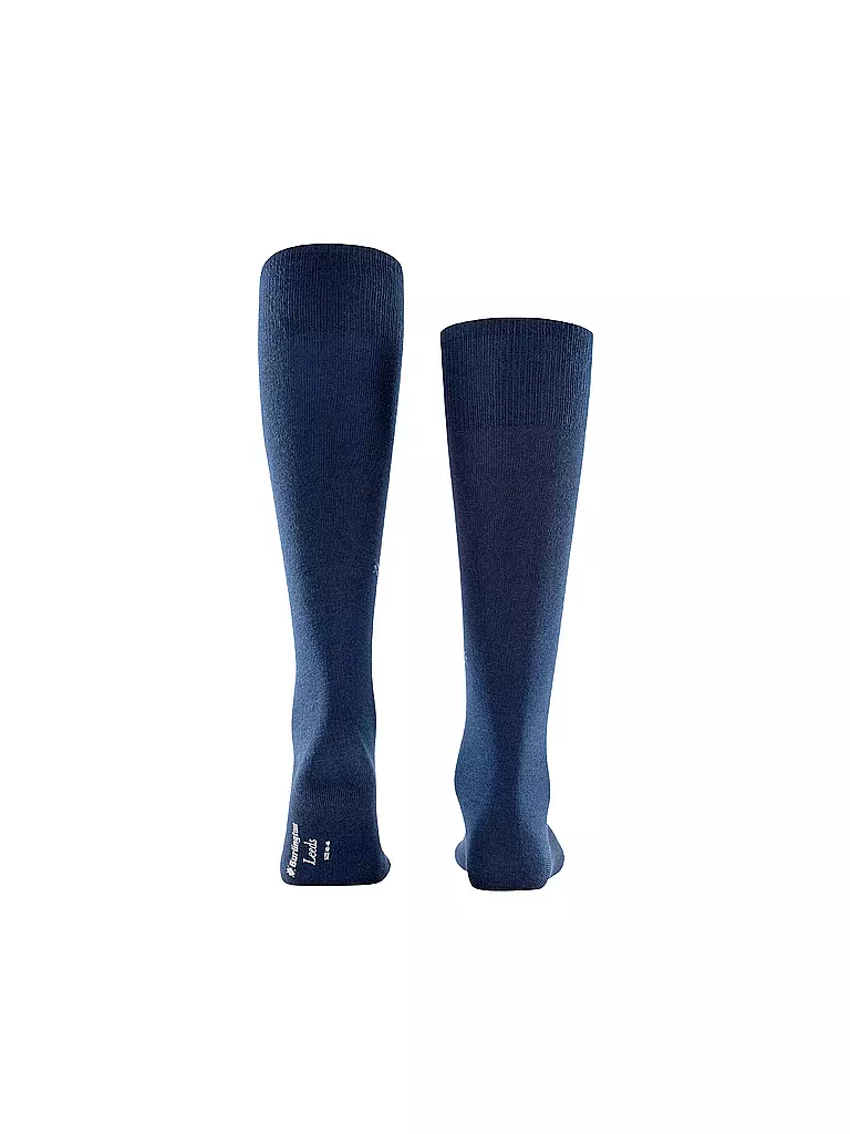 BURLINGTON | Calze al ginocchio da uomo LEEDS 40-46 blu navy | 