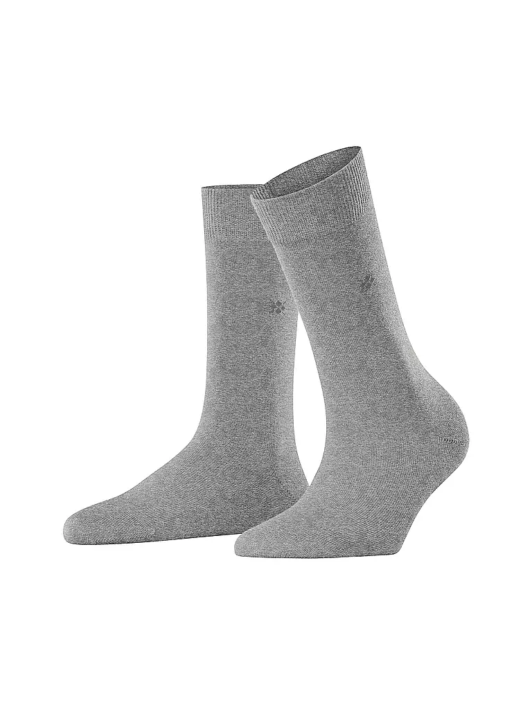 BURLINGTON | Calze da donna BLOOMSBURY 36-41 grigio chiaro | Grigio chiaro