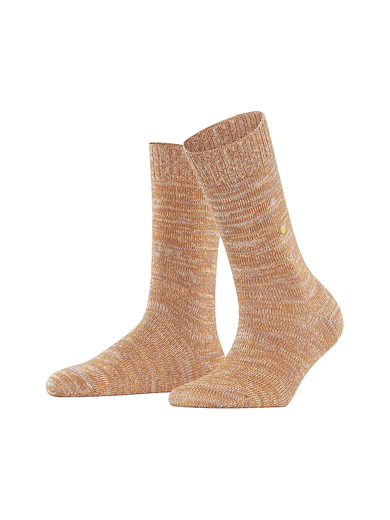 BURLINGTON | Calze da donna KNITTINGHAM 36-41 cammello | Cammello